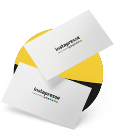 Carte d'affaires laminé